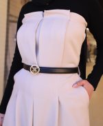 مجلسی |  ست کت اورال کلارا کد 1042 – استخوانی - Image 3