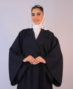 ست | مدل کت و دامن مریلا کد 1223 - سرمه ای - Image 2