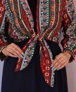 شومیز | مدل شومیز گره ای کد 1152 – قرمز - Image 2