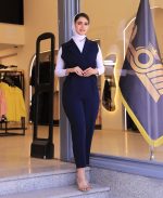 مانتو | اورال پاتریشیا کد 1063 – سرمه ای