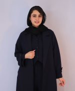 مانتو | اورکت ماندانا کد 1046 – سرمه ای - Image 2