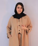 مانتو | اورکت ماندانا کد 1046 – نسکافه ای - Image 2