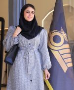 مانتو | شنل دانشجویی کد 1078– مشکی - Image 2