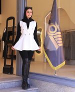 مانتو | عروسکی آنیتا کد 1051 – سفید
