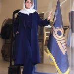 مانتو | مدل اورکت ماندانا کد 1046 – سرمه ای