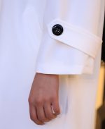 مانتو | مدل اورکت ماندانا کد 1046 – سفید - Image 3