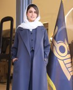 مانتو | مدل اورکت ماندانا کد 1046 – طوسی - Image 2