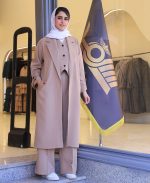 مانتو | مدل اورکت ماندانا کد 1046 – نسکافه ای