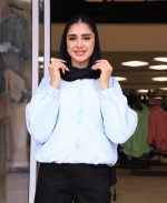 مانتو | مدل بامبر قلبی کد 10137 – آبی