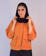 مانتو | مدل بامبر کتان کد 10127– نارنجی