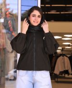 مانتو | مدل بامبر گلدوزی اچ کد 10133– سبز تیره