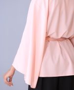 مانتو | مدل پانچو تابستانه کد 1221 - صورتی - Image 6