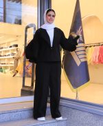 مانتو | مدل کت مزونی عروسکی کد 10138 – مشکی - Image 2
