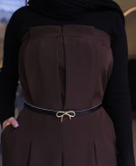 مجلسی | ست کت اورال کلارا کد 1042 – قهوه ای - Image 3