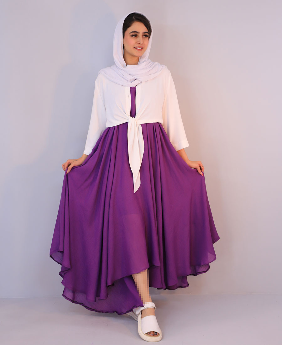 مجلسی مدل ساحلی کیش کد 1084 – بنفش مجلسی | مدل ساحلی کیش کد 1084 – بنفش - Image 1