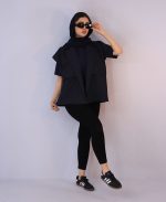 ژیله | مدل وست کژوال کد 1159 - سرمه ای