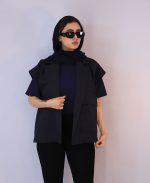 ژیله | مدل وست کژوال کد 1159 - سرمه ای - Image 2