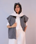 ژیله | مدل وست کژوال کد 1159 - طوسی - Image 2