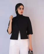 کت| مدل کت بلیزر گابرینا کد 10117- مشکی