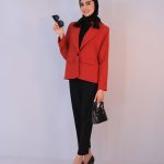 کت | مدل کت مزونی آویس کد 1218 - قرمز