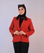 کت | مدل کت مزونی آویس کد 1218 - قرمز - Image 2