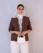 کت | مدل کت مزونی ملورین کد 1169 - قهوه ای روشن - Image 2