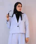 کت | مدل کت نیکول کد 1227 - آبی آسمانی - Image 2