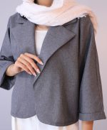 کت | مدل کت ویان کد 1217 - طوسی - Image 3