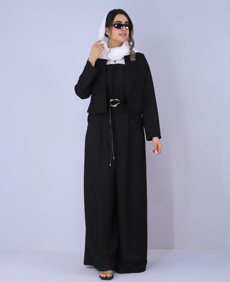 مجلسی مدل ست کلارا کج راه کد 1330 - مشکی (8) مجلسی | مدل ست کلارا کج راه کد 1330 - مشکی - Image 1
