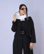 مجلسی | مدل ست کلارا کج راه کد 1330 - مشکی - Image 2