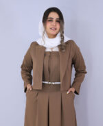 مجلسی | مدل ست کلارا کج راه کد 1330 - نسکافه ای - Image 2