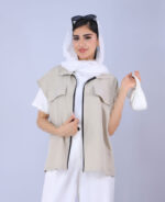 ژیله | مدل وست بزیاق کد 1331 - استخوانی - Image 2