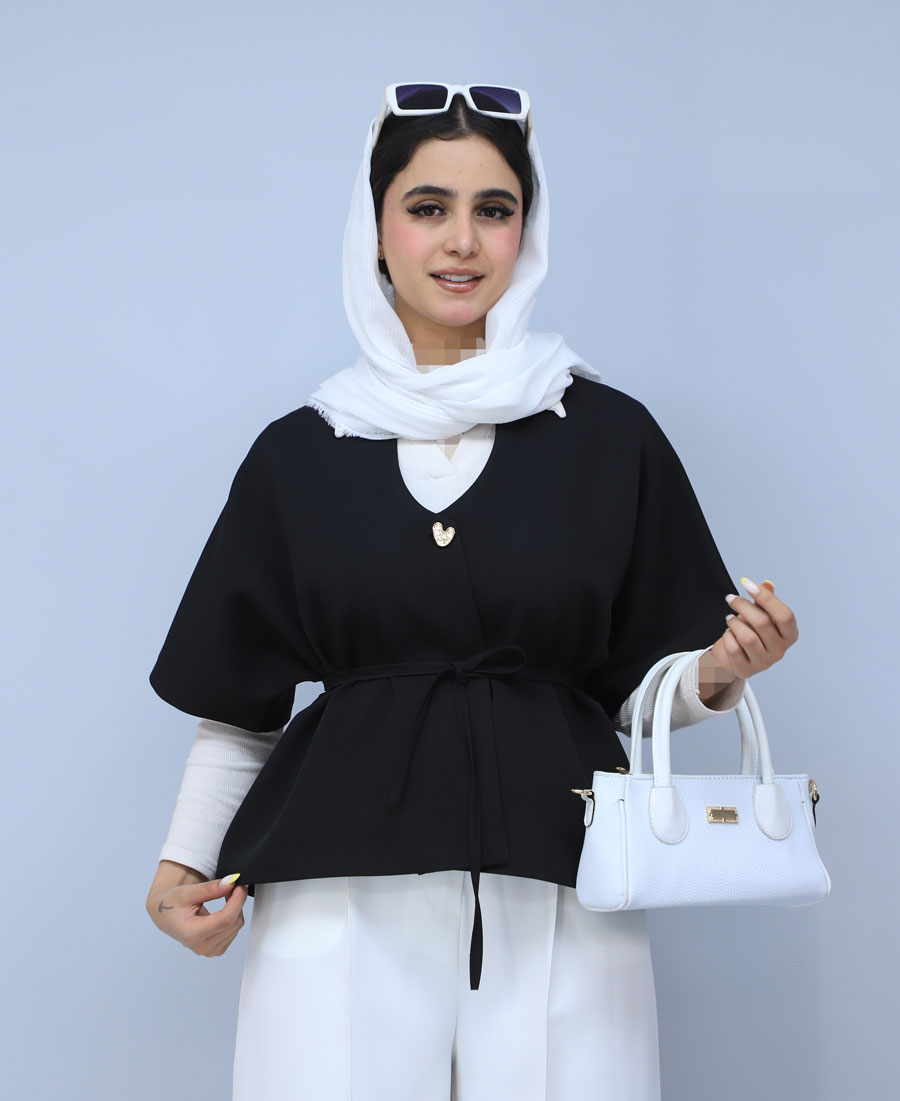 کت مدل کت شوکا کد 1361 - مشکی (3) کت | مدل کت شوکا کد 1361 - مشکی - Image 1