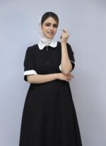 مانتو | مدل ماکسی دیانا کد 1560 - مشکی - Image 2