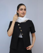 ست | مدل ست مزونی الکسا کد 1549 - مشکی - Image 2