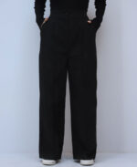 شلوار | مدل شلوار بگ فوتر کد 1601 - مشکی