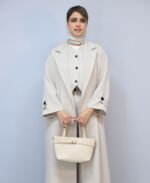 مانتو | مدل اورکت ماندانا کد 1046 - استخوانی - Image 2