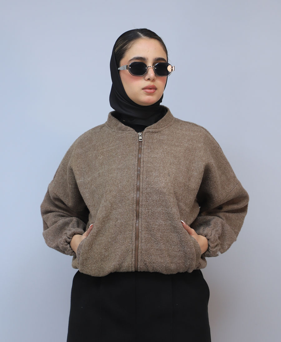 کت مدل بامبر فوتر کد 1608 - قهوه ای (1) کت | مدل بامبر فوتر کد 1608 - قهوه ای - Image 1