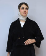 ست | مدل ست کت و دامن آسنات کد 1638 - مشکی - Image 2