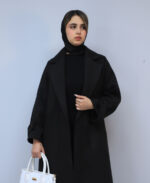 پالتو | مدل پالتو مارینا فوتر کد 1621 - مشکی - Image 2