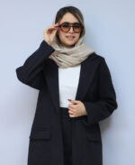 کت | مدل کت بلند فوتر لیا کد 53536 - سرمه ای - Image 2