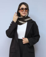 کت | مدل کت بلند فوتر لیا کد 53536 - قهوه ای - Image 2