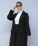 کت | مدل کت بلند فوتر لیا کد 53536 - مشکی - Image 2