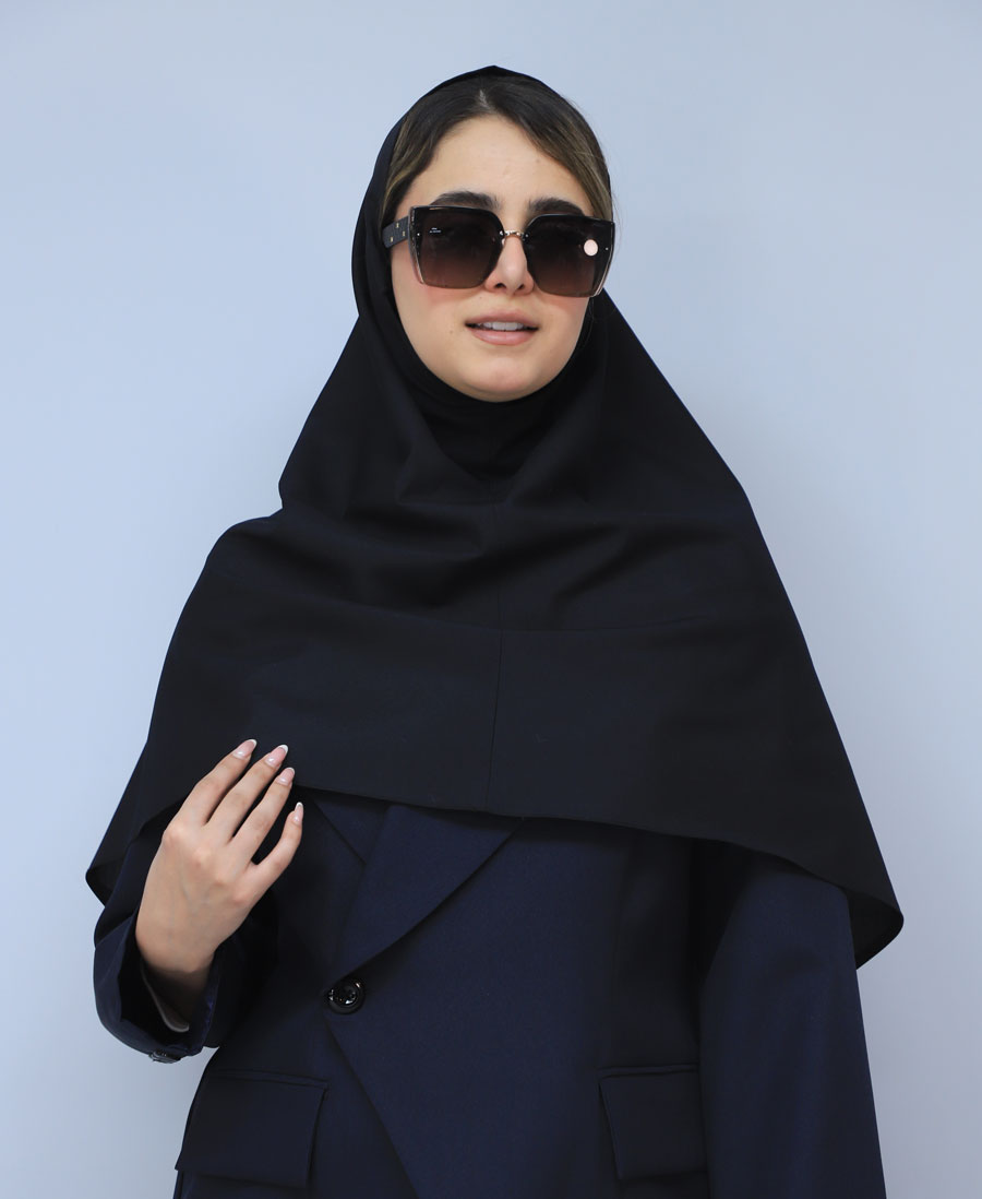 کت مقنعه مدل نقاب دار کد 1652 - مشکی (2) کت | مقنعه مدل نقاب دار کد 1652 - مشکی - Image 1