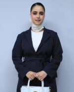 ست | مدل ست کت و شلوار رونیکا کد 53549 - سرمه ای - Image 2