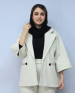 ست | مدل ست کت و شلوار فوتر رستا کد 53738 - کرم - Image 3