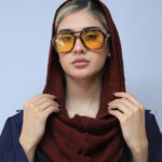 شال | مدل شال رینگی کد 53741 - زرشکی
