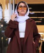 پالتو | مدل پالتو فوتر مایسا کد 53541 - زرشکی - Image 2