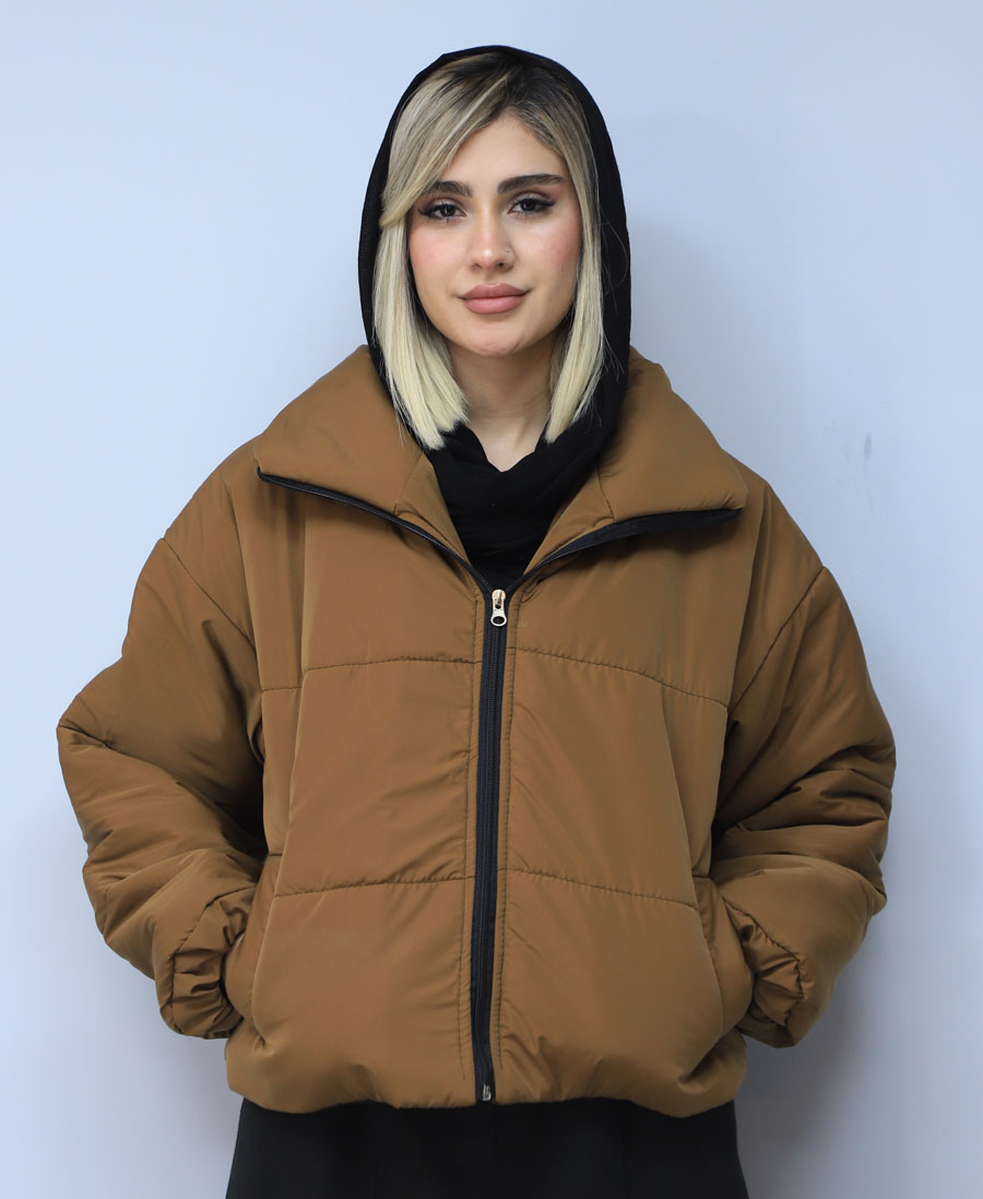 کاپشن مدل کاپشن مموری کد 53546 - نسکافه ای تیره (3) کاپشن | مدل کاپشن مموری کد 53546 - نسکافه ای تیره - Image 1