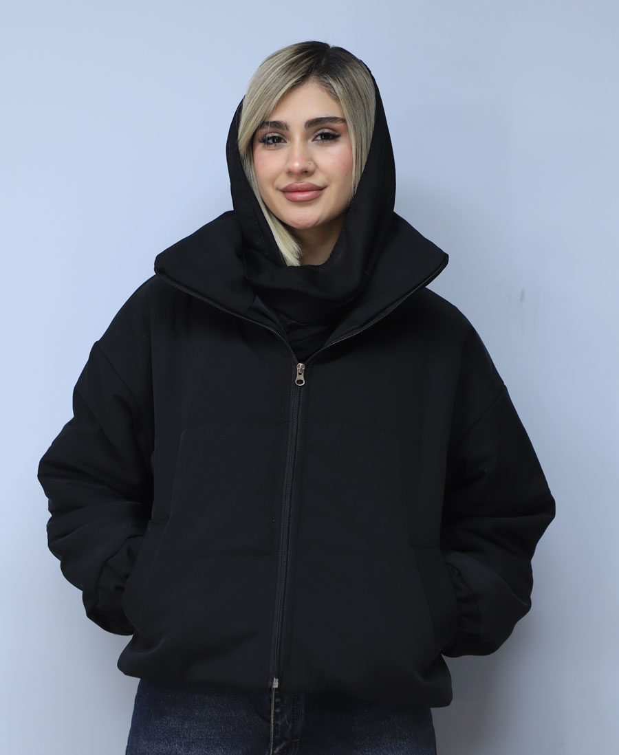 کاپشن مدل کاپشن کتان کد 53545 - مشکی (1) کاپشن | مدل کاپشن کتان کد 53545 - مشکی - Image 1